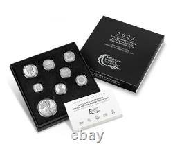2023 US Mint Limited Edition Silver Proof Set OGP with Proof Silver Eagle 8 Coins