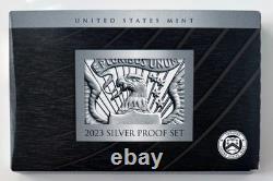 2023 U. S. Mint SILVER PROOF SET American Women Quarters with Box & COAB404