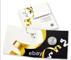 2024 American Eagle Silver Proof Congratulations Set OGP COA