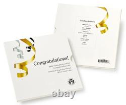 2024 American Eagle Silver Proof Congratulations Set OGP COA