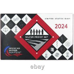 2024 American Women Quarter Silver Proof Set U. S. Mint OGP COA