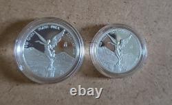 2024 Mexico Libertad 5 Coin Silver PROOF Set (1/20 1/10 1/4 1/2 & 1 oz) Capsules