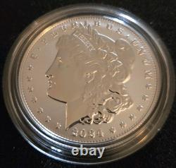 2024 Morgan & Peace Dollar Reverse Proof Set. 999 Silver with Box & COA