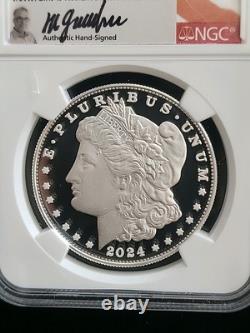 2024-S Morgan/Peace Dollar Silver Proof Set NGC PR70 AR Gaudioso Hand-Signed