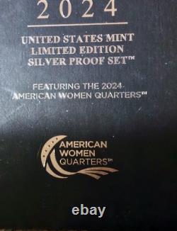 2024 S Proof Silver Eagle Limited Edition Proof Set 24rc In Ogp