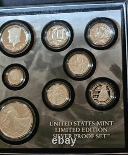 2024 S Proof Silver Eagle Limited Edition Proof Set 24rc In Ogp