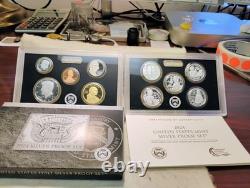2024 S Silver Proof Set 10 Coins Box & Coa