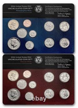 2024-S US Mint 10 Coin Silver Proof Set With Original Box & COA