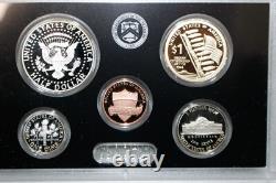 2024 S US Mint ANNUAL 10 Coin SILVER Proof Set with Box, COA + Eagle Staff $1