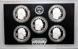 2024 S US Mint ANNUAL 10 Coin SILVER Proof Set with Box, COA + Eagle Staff $1