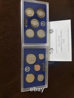 2024 U. S. Mint Proof Set 10 Coins with COA & Box (American Women Quarters)