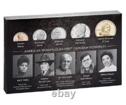 2025 S (10 COINS) SILVER PROOF SET (LAST PENNY & KENNEDY) COMPLETE with COA
