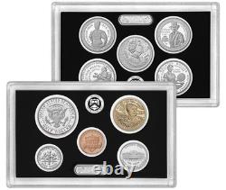 2025 S (10 COINS) SILVER PROOF SET (LAST PENNY & KENNEDY) COMPLETE with COA
