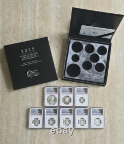 2025 S Limited Edition Silver Proof Set 8 Coin NGC PF70 Ultra Cameo LAST YEAR