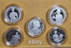 2025 S Silver 99.9 Pure Quarter Proof Set IN Capsules %