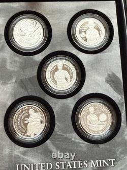 2025 S Silver Proof Quarter Set. Limited Edition OGP and COA. 0.999 fine