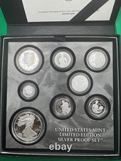 2025 S US MINT LIMITED EDITION SILVER PROOF SET OGP/COA In Hand