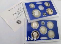 2025 S US MINT PROOF SET INCLUDING THE KENNEDY HALF DOLLAR 9 Coins NO PENNY