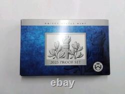 2025 S US MINT PROOF SET INCLUDING THE KENNEDY HALF DOLLAR 9 Coins NO PENNY