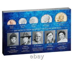 2025 S US Mint 10 Clad Coin Proof Set WithAB QUARTERS WithBox/COA Free Shipping