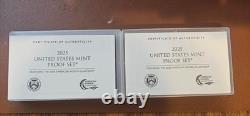 2025-S US Mint Clad Proof Set 10 Coins with Box & COA Includes Final Year Penny