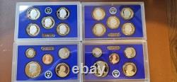 2025-S US Mint Clad Proof Set 10 Coins with Box & COA Includes Final Year Penny