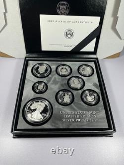2025-S US Mint Limited Edition Silver Proof Set -Stunning DCAM OGP/COA