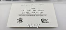 2025 US 10 Coin Silver Proof Set OGP BOX And COA