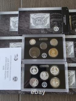 2025 United States Mint Silver Proof Set 25RH, No Penny No Kennedy %%