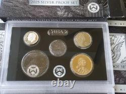 2025 United States Mint Silver Proof Set 25RH, No Penny No Kennedy %%