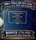 2026 250th Semiq Whitman Coin Album 100% Filled + Bonus 1976 Silver Proof Set