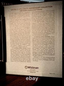 2026 250th SEMIQ Whitman Coin Album 100% FILLED + BONUS 1976 SILVER PROOF SET