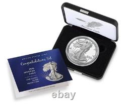 2026 Congratulations Set Silver Eagle 1oz. 999 Proof Coin US Mint
