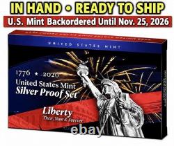 2026 S Silver Proof Set IN HAND 1776-2026 Semiquincentennial S Mint OGP COA