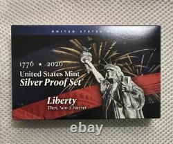 2026 S US Proof 99.9% (6) Silver Coins, 5 Quarters, 1 Dime, Box/COA- See Photos