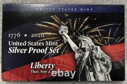 2026 S United States Silver Proof 8 Coin Set with Box and COA (No 1¢ & 50¢)