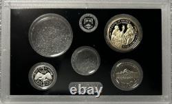 2026 S United States Silver Proof 8 Coin Set with Box and COA (No 1¢ & 50¢)