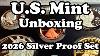 2026 United States Silver Proof Set U S Mint Unboxing