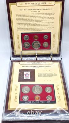 25 Years Of America's Finest Coinage Vol. I Complete 1968-1980 Proof Set PCS
