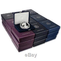 29-pc. 1986 2015 American Silver Eagle Proof Complete Date Set