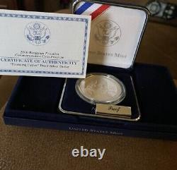 2-2006-p Benjamin Franklin Founding Father/scientist $1 Silver 2-coin Proof Set