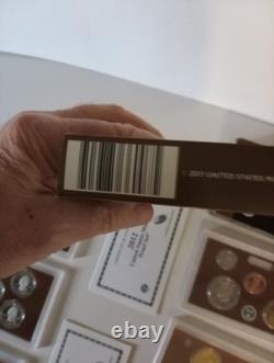 2- 2012-S U. S. Mint Proof Set (14 Coins) withOGP & COA