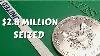 2 8 Milllion In American Silver Eagles Seized