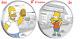 2-coin Set 2019 The Simpsons Homer & Bart Simpson 1oz $1 Silver 99.99% Proof