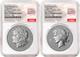 2 Coin Set 2026 Morgan Peace Enhanced 250th Privy Ngc Ms69 Fr Flag Pre-sale