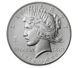 2 Coin Set 2026 Morgan Peace Enhanced 250th Privy NGC MS70 FDOI MP Pre-Sale2
