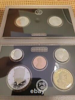 2 SETS 2021 S United States Mint Silver Proof Sets Original Box & COA