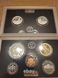 2 SETS 2021 S United States Mint Silver Proof Sets Original Box & COA