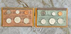 2 U. S. Silver Proof Sets 1956