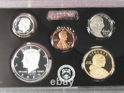 2 Yr Run Silver US Mint Proof Sets 2013-s, 14-s. With Stickers. Boxes & COAs. #13